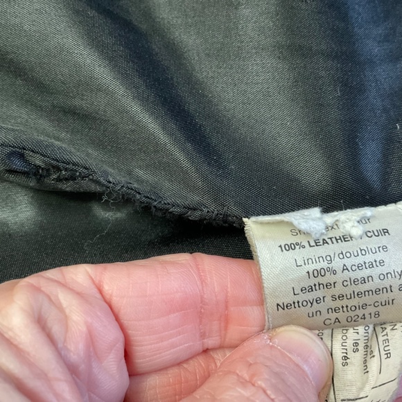 Classic Black Leather Jacket - Picture 10 of 10